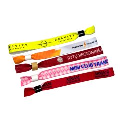 Alternative view of Pulseras de Tela Personalizados