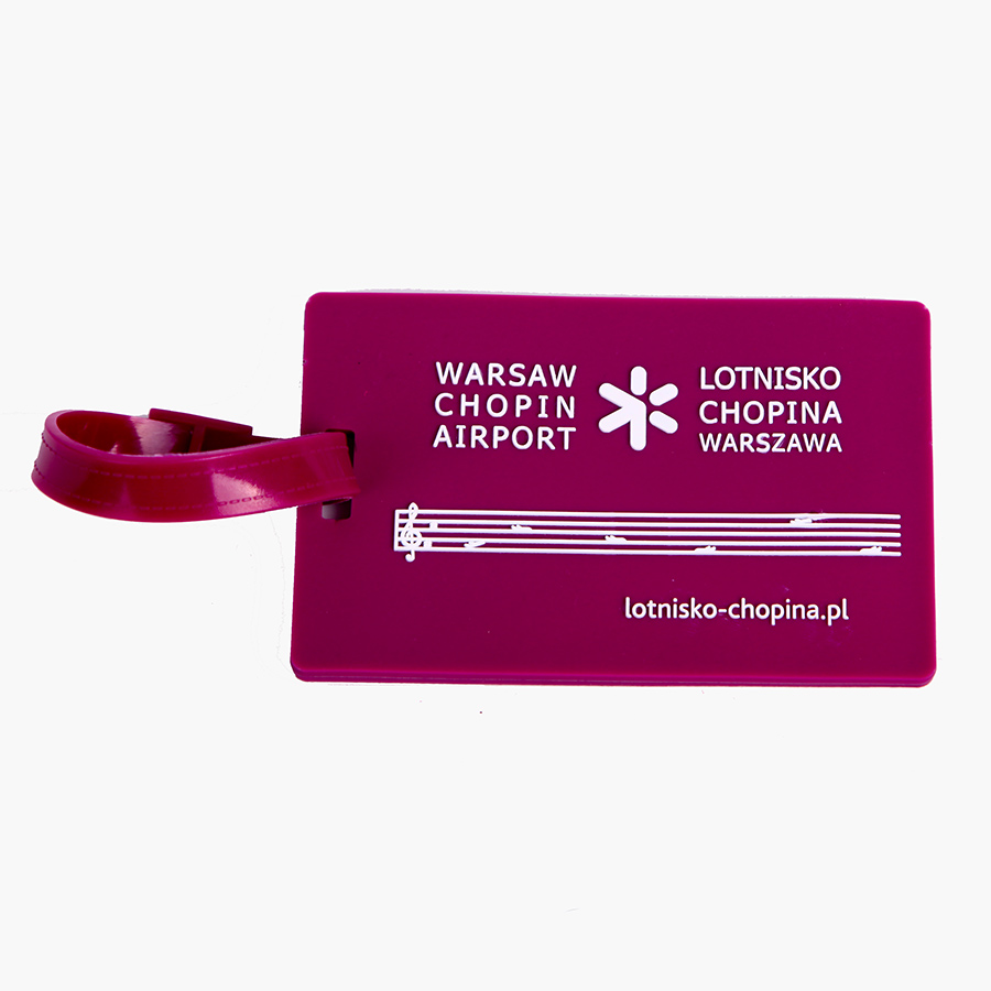 Etiquetas de equipaje de PVC Etiquetas de equipaje de PVC