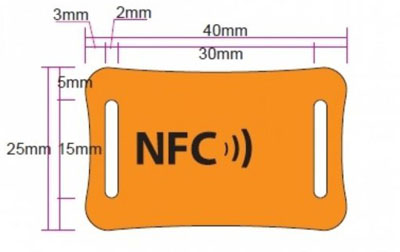 Pulseras RFID de tela personalizadas para control de acceso