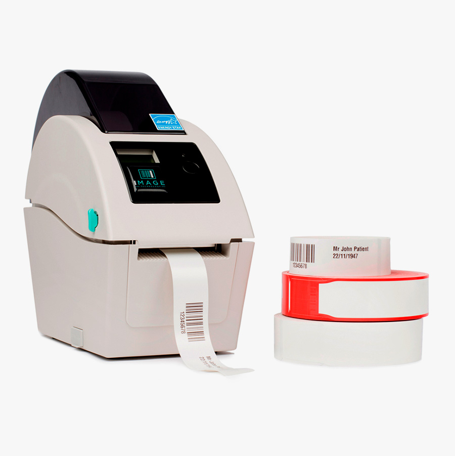 Pulseras de hospital Cinta Thermal, 100 piezas en un rollo