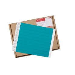 Alternative view of Cinta® pulseras personalizadas de papel sin impresión