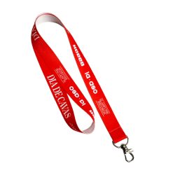 Lanyards personalizados impresos a una cara Cintapunto®