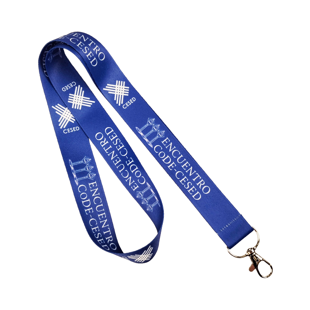 Lanyards personalizados impresos a doble cara Cintapunto®