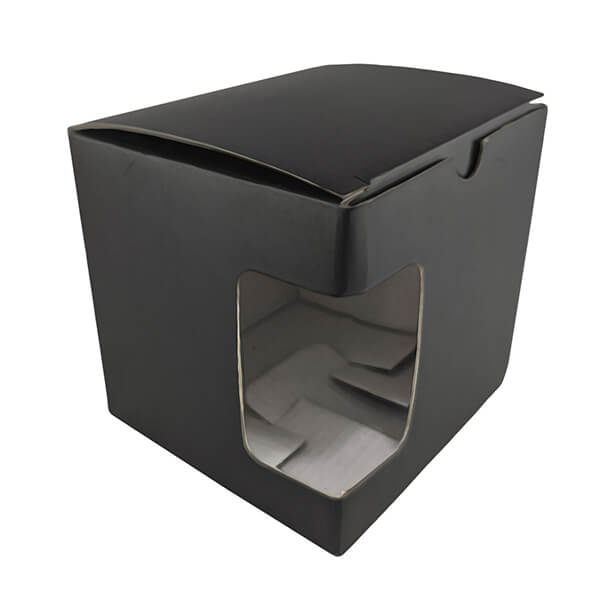 Cartulina negra con ventana