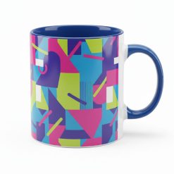 Tazas Promocionales con Impresión completa: Blancas con Interior y Asa de Color Cintapunto®