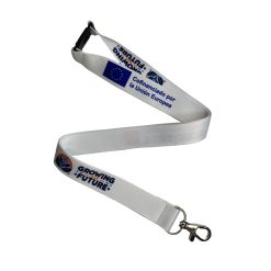 Lanyard una cara con cierre de seguridad