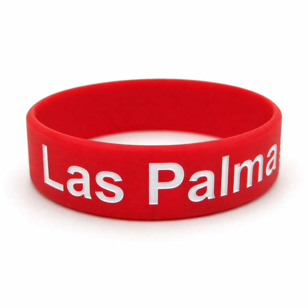 Pulseras de silicona con relieve y relleno - Imagen 2